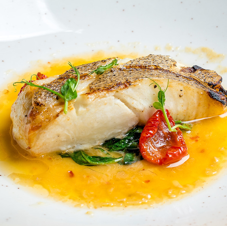 Plated Fish Fillet