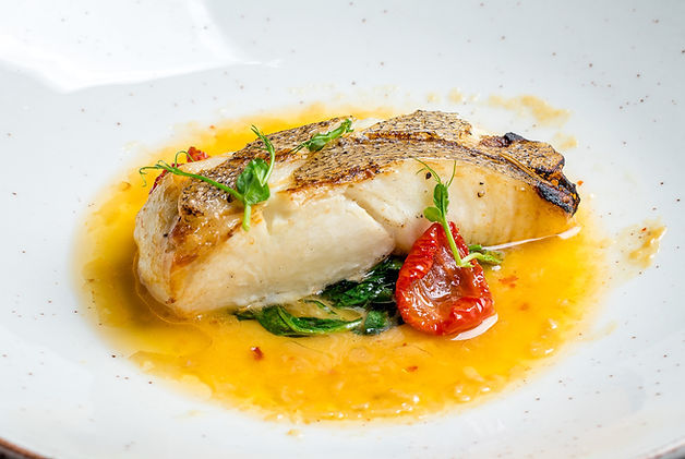 Filet de poisson plaqué