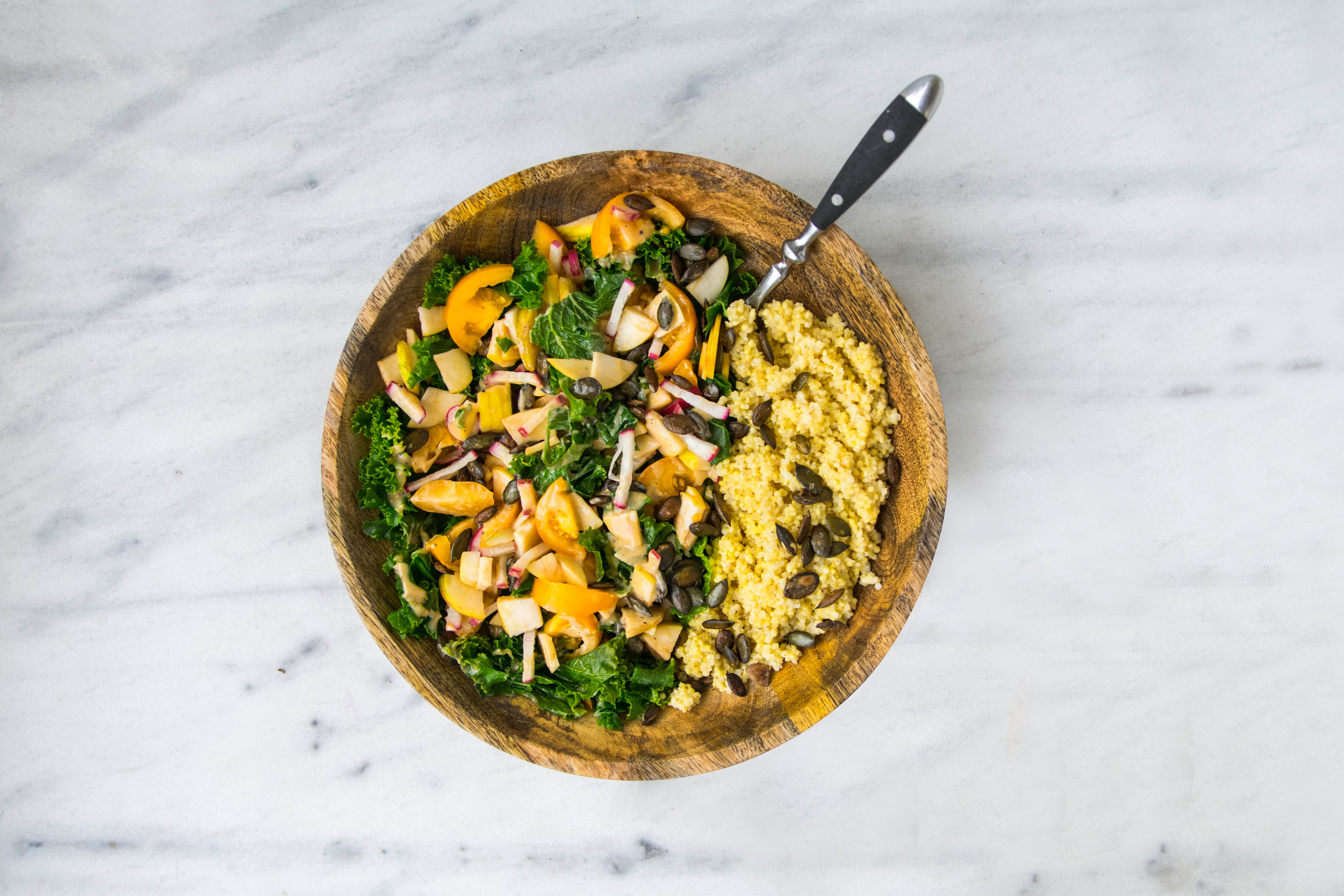 Arranged Food and Objects