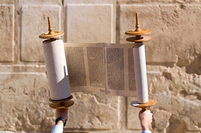Open Torah Scroll