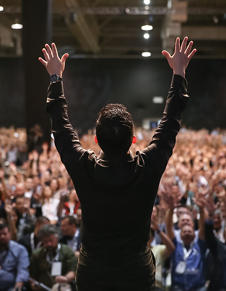 Speaker Facing Audience