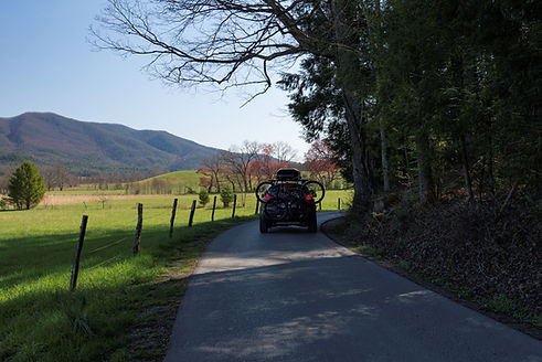 Car On Rural Road