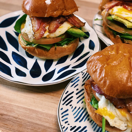 Brioche Bun Brunch Sando