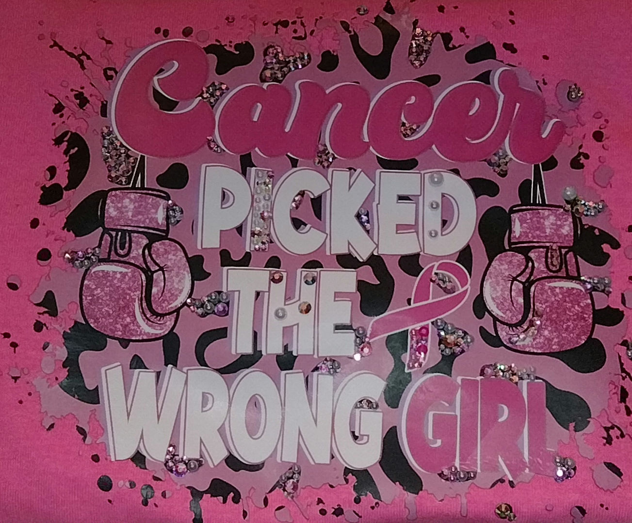 CANCER AWARENESS OVERSIZED SHIRT