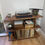 Thumbnail: Mid Century Solid Walnut Turn Table Display