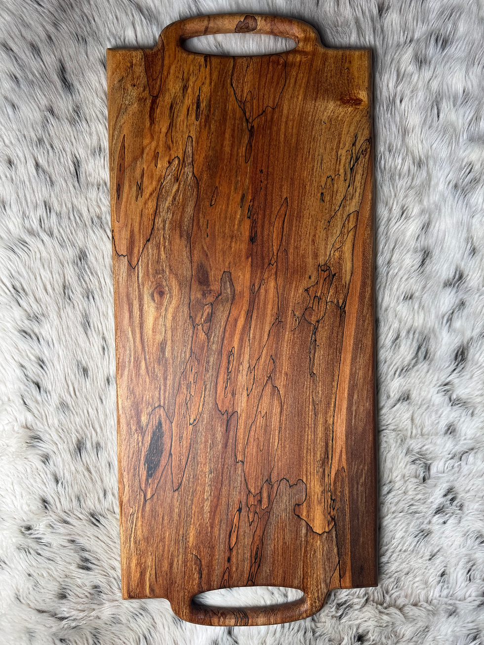 Thumbnail: Spalted Maple Cheese and Charcuterie Board