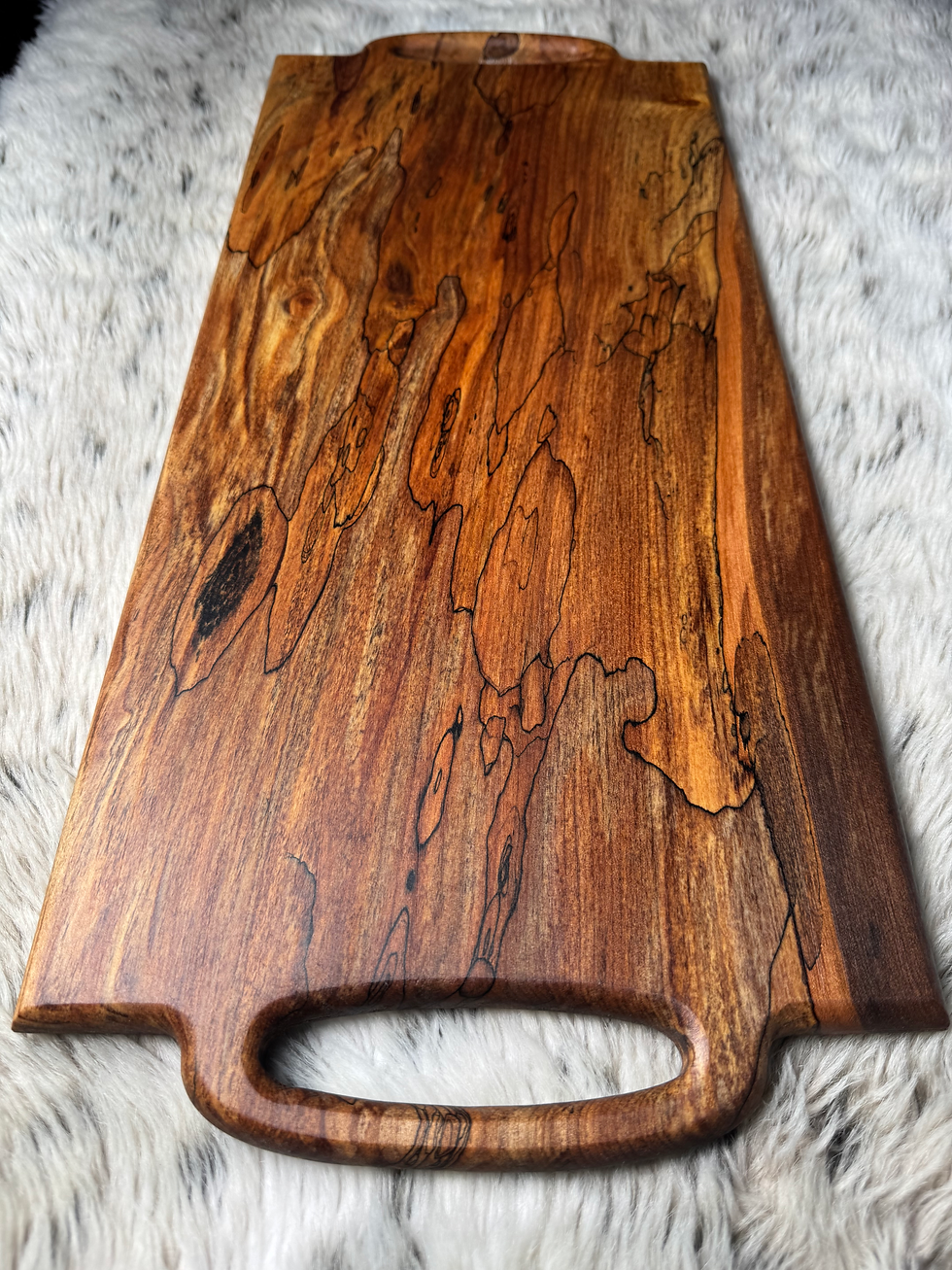 Thumbnail: Spalted Maple Cheese and Charcuterie Board