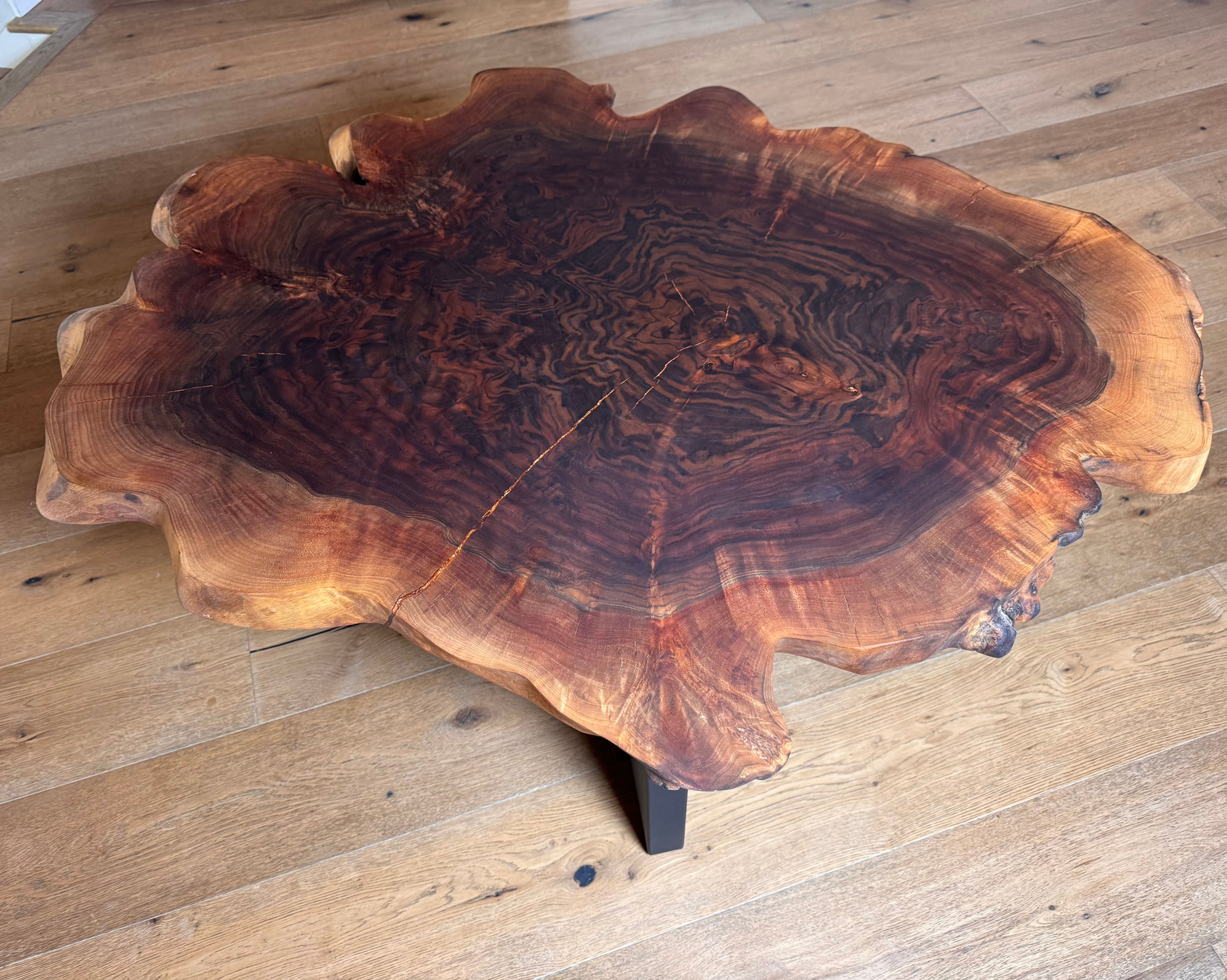 Claro Walnut Cookie Coffee Table