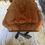 Thumbnail: Live Edge Claro Walnut Table with Powder Coated Steel Legs