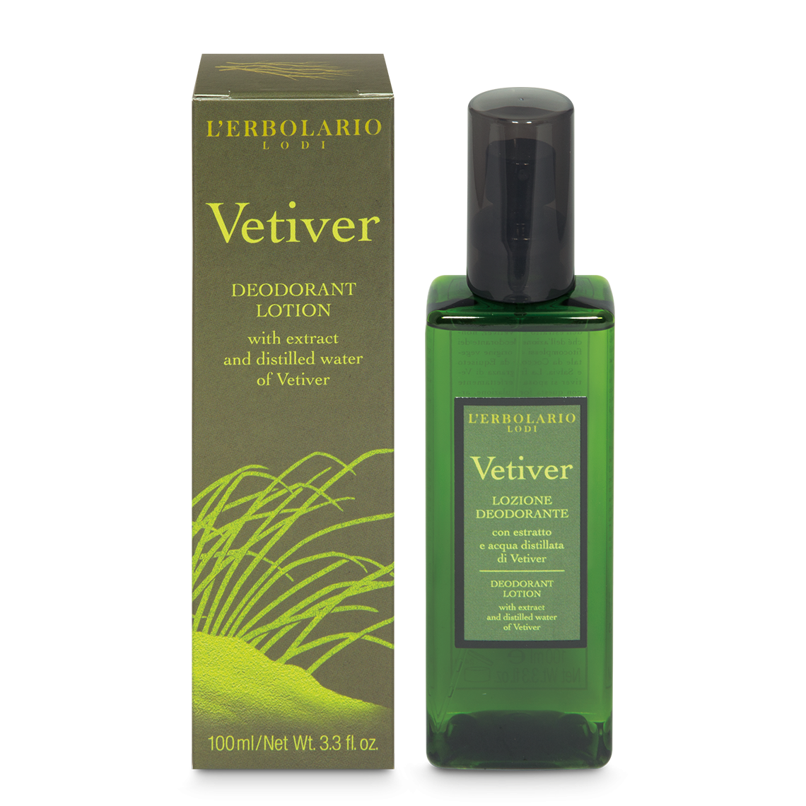 Vetiver Deodorant Lotion