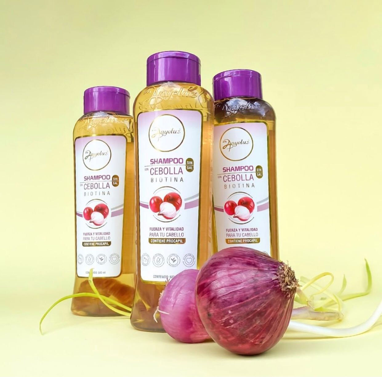 SHAMPOO DE CEBOLLA ANYELUZ