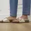 Thumbnail: Catalina Birkenstock Graceful Pearl with Big Gold Buckle
