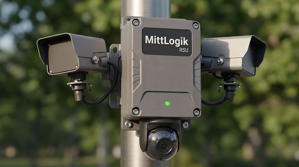 AI-generated image of the MittLogik RSU.