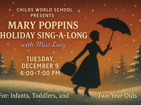 What to Expect at the Infant & Toddler Holiday Sing-Along