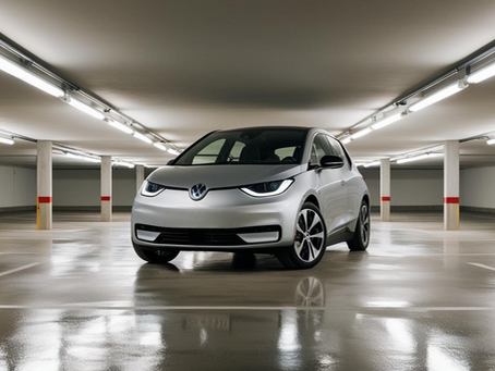 E-Auto in der Tiefgarage
