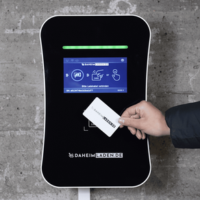 Wallbox für Dienstwagen mit mid zähler und rfid karte