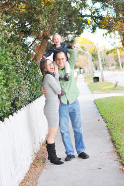 Family photos in Beaufort, NC