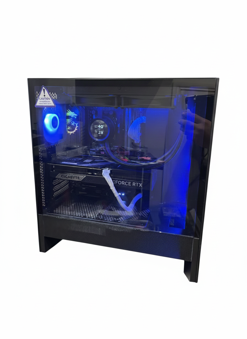 AMD 9800x3D, 32gb RAM,  RTX 5070Ti