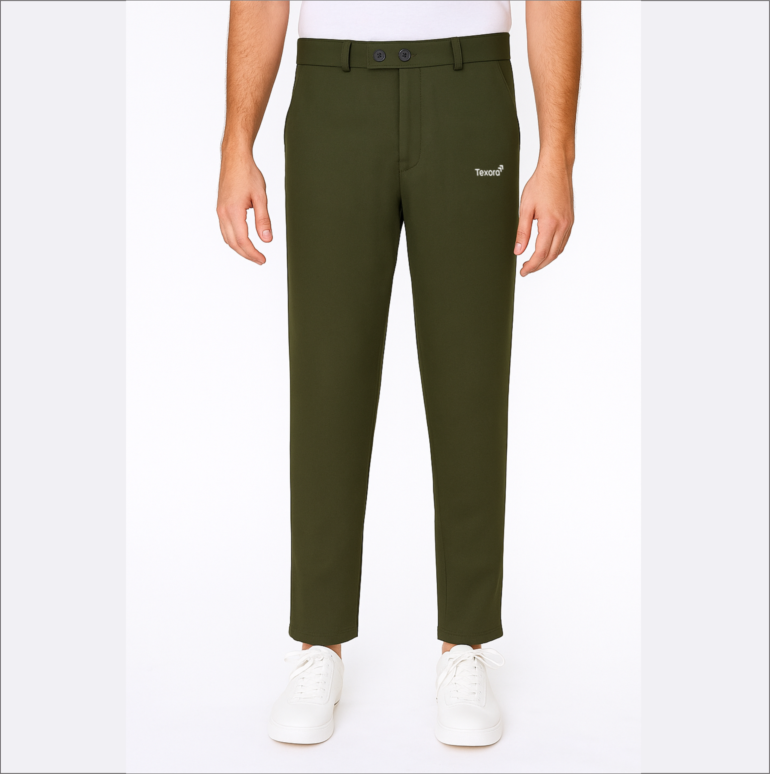 Texora Belt Pant(Olive)
