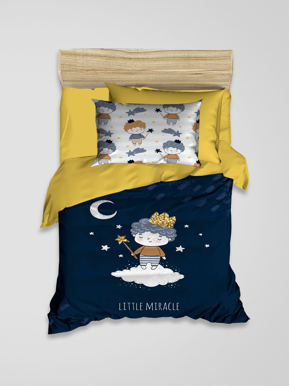 Renforcé Bettwäsche-Set für Baby «Der kleine Prinz»