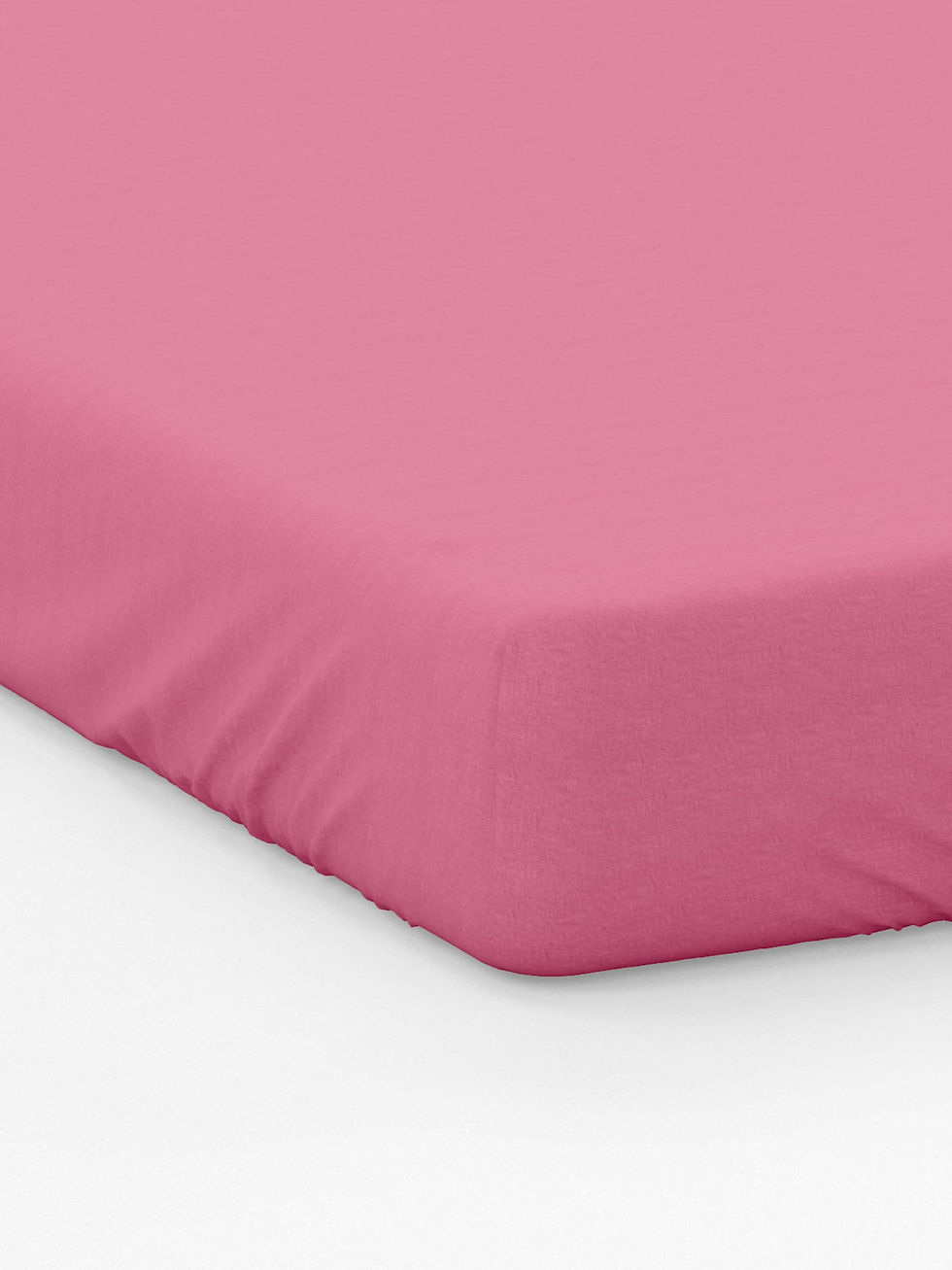 Renforcé Babybett Spannbettlaken Rosa