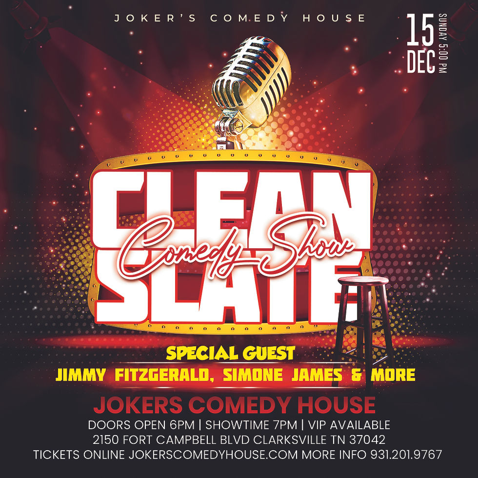 The Clean Slate Comedy Show
