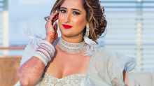 Dewy Glowing Bridal makeup that lasts through the day