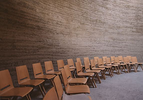 Empty Chairs in Lecture Room