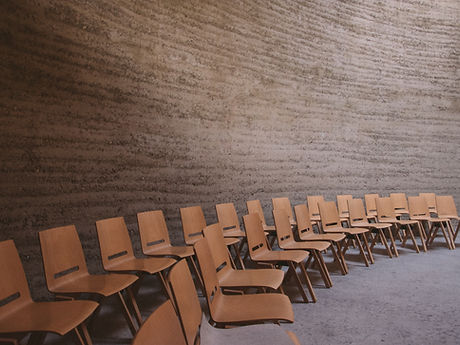 Empty Chairs in Lecture Room