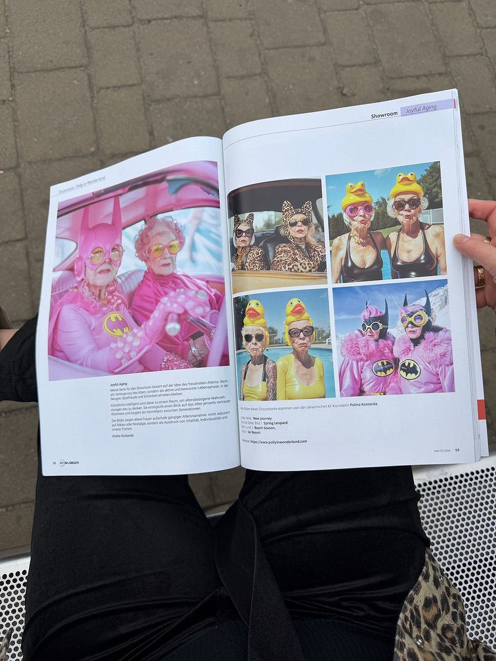 Polly in KI-BUZZER World