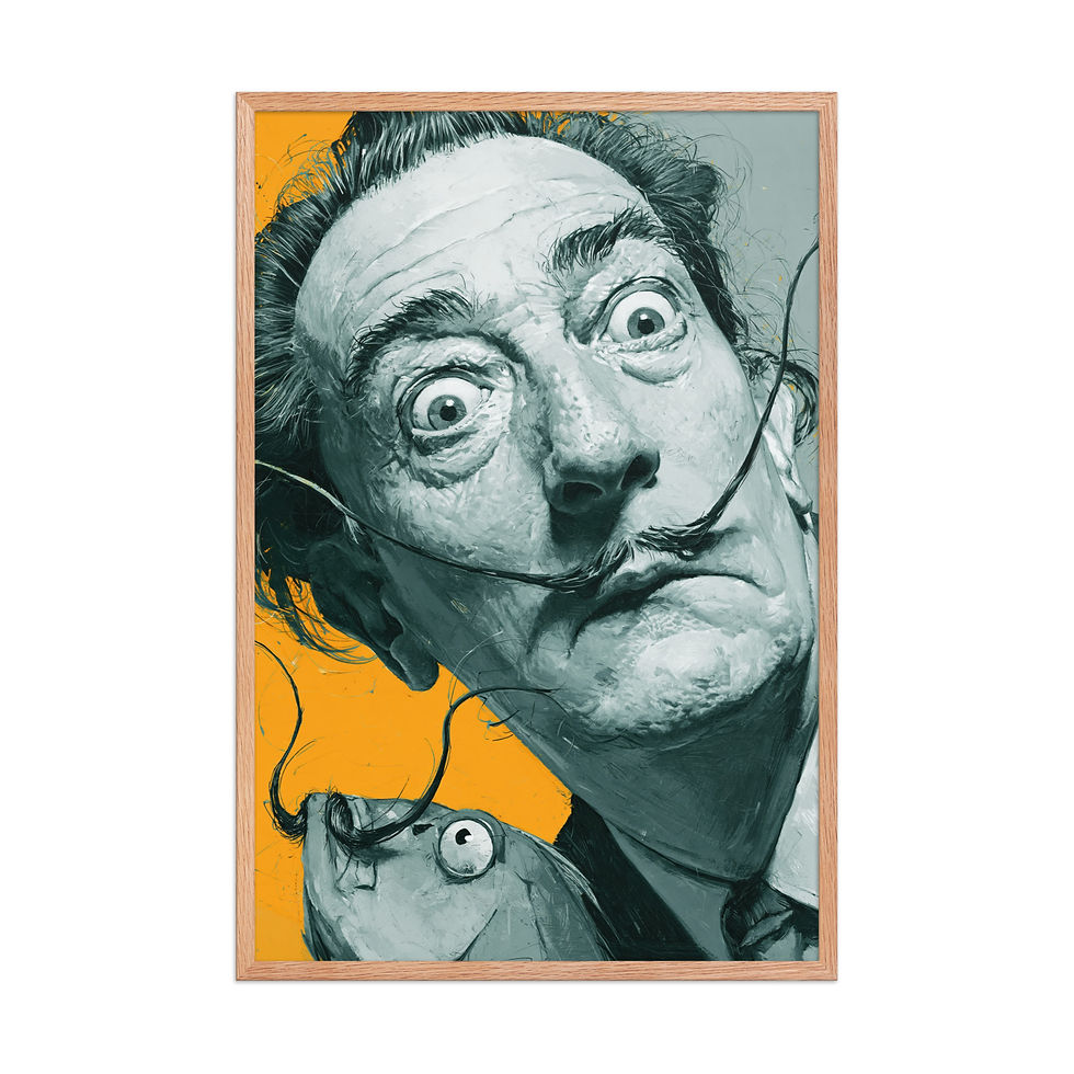 Thumbnail: Dali and fish 07
