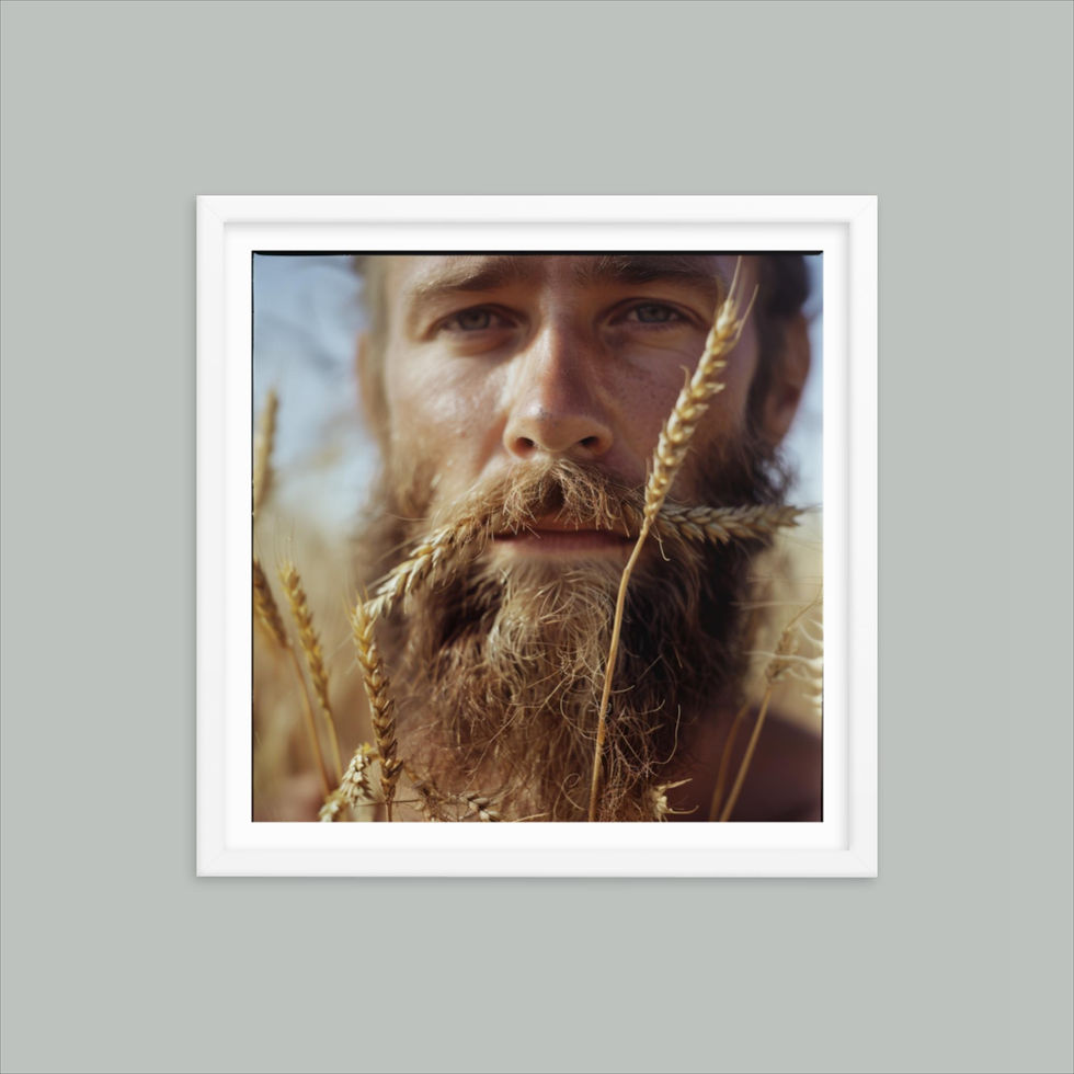 Thumbnail: Wheat colored mustache 06