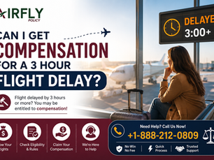 Can I Get Compensation for a 3 Hour Flight Delay?