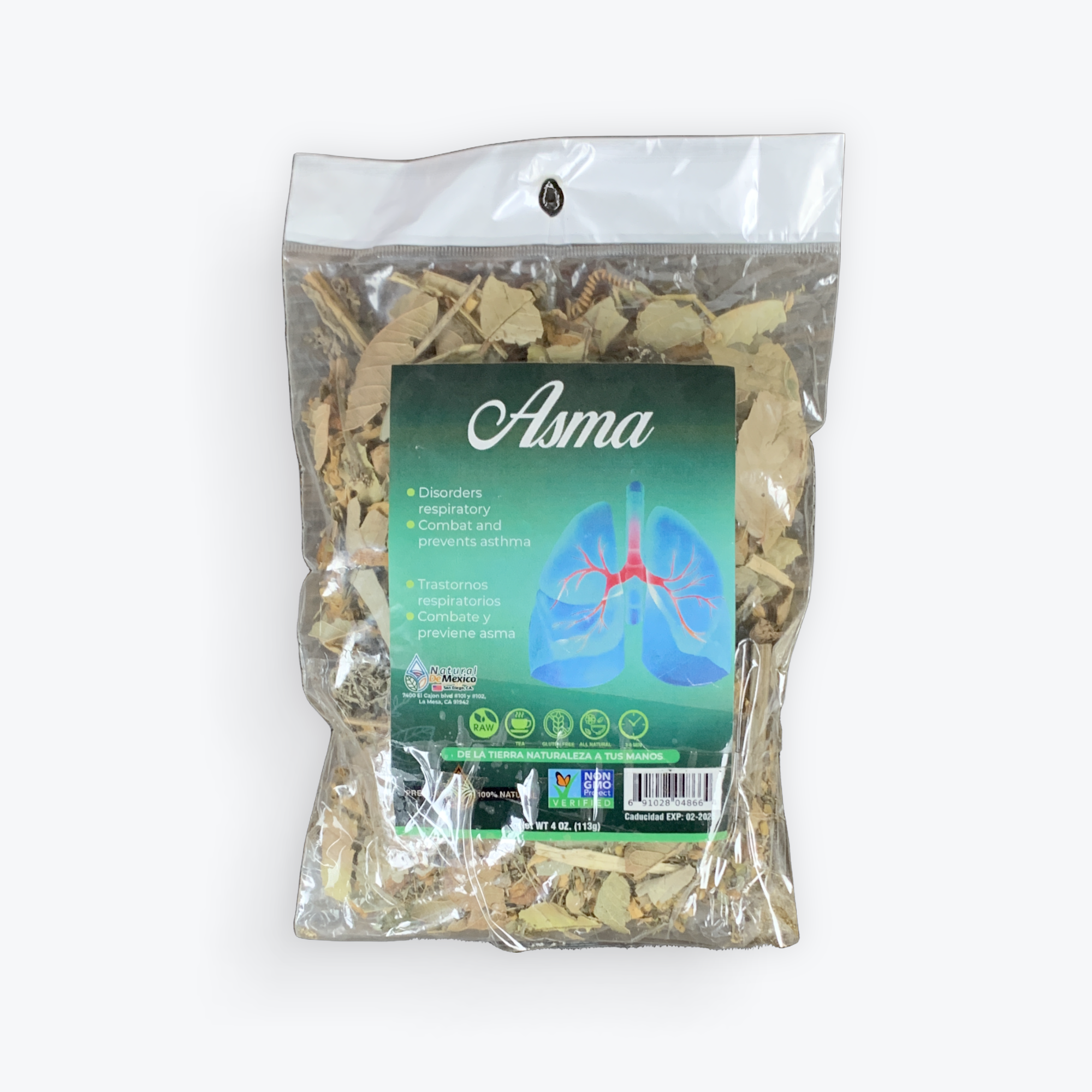 Natural De Mexico Asma