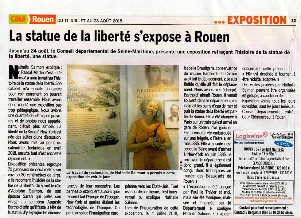 Miniature : LADY LIBERTY I LOVE YOU - édition française - NATHALIE SALMON