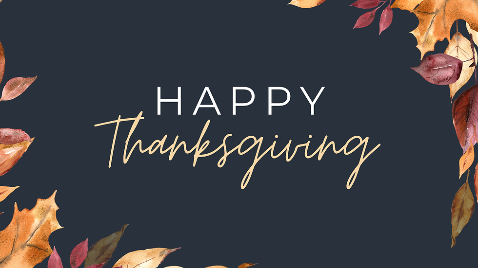 A Thanksgiving Note From the Farm