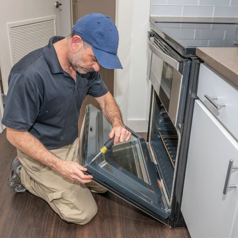 Handyman working on residential home improvement and repair projects in Northwest Indiana