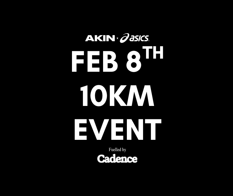 AKIN x ASICS 10km 