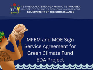 MFEM and MOE Sign Service Agreement for Green Climate Fund EDA Project