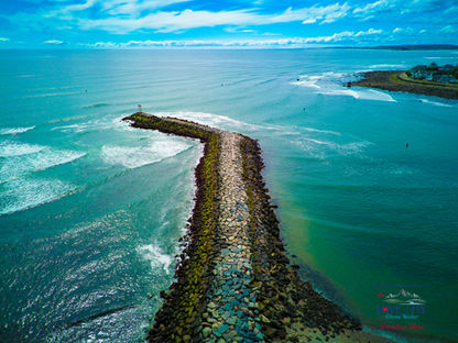 Aerial drone photos of Scituate and Cohasset MA