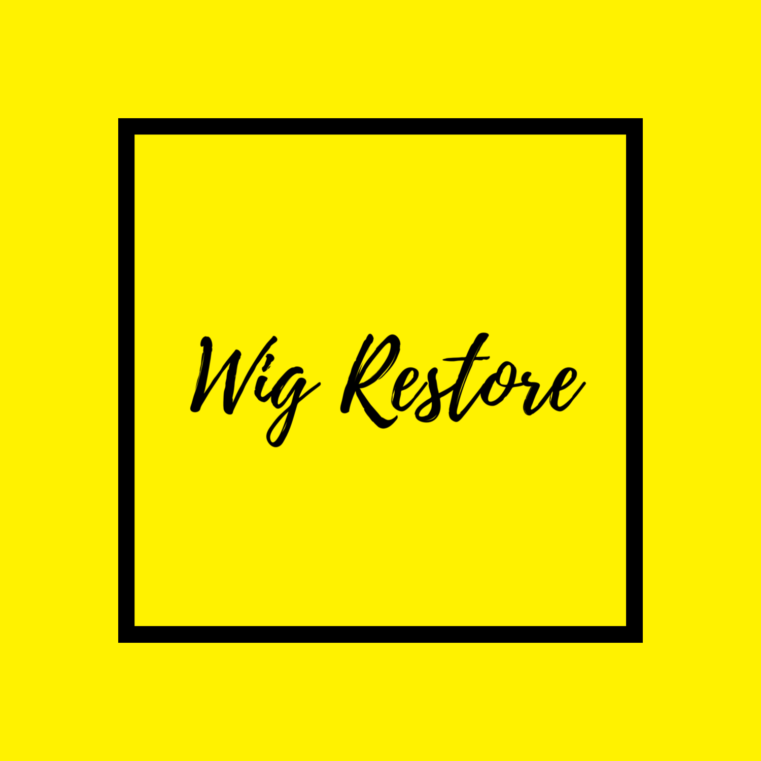 Wig Restore Service 