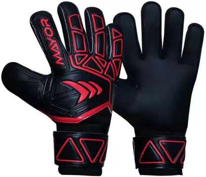 Thumbnail: MAYOR Ruby Goalkeeping Gloves  (Black/ Red)