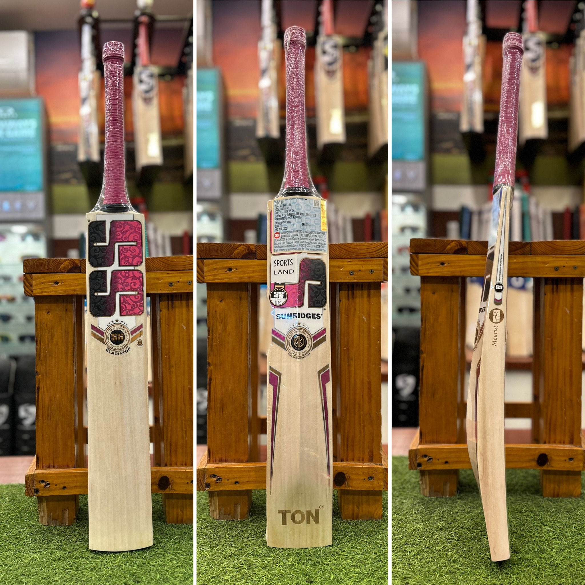 SS GLADIATOR ENGLISH WILLOW CRICKET BAT