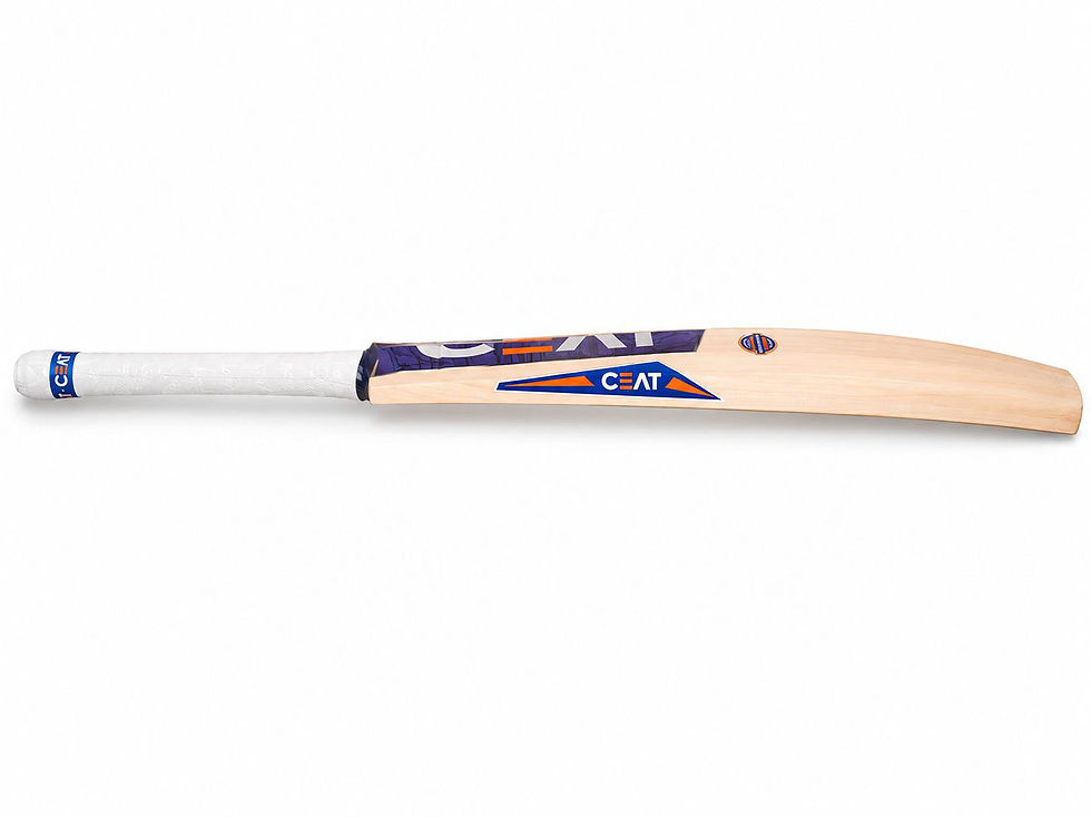 Thumbnail: CEAT FIRST CLASS  PREMIUM WILLOW TENNIS BALL CRICKET BAT
