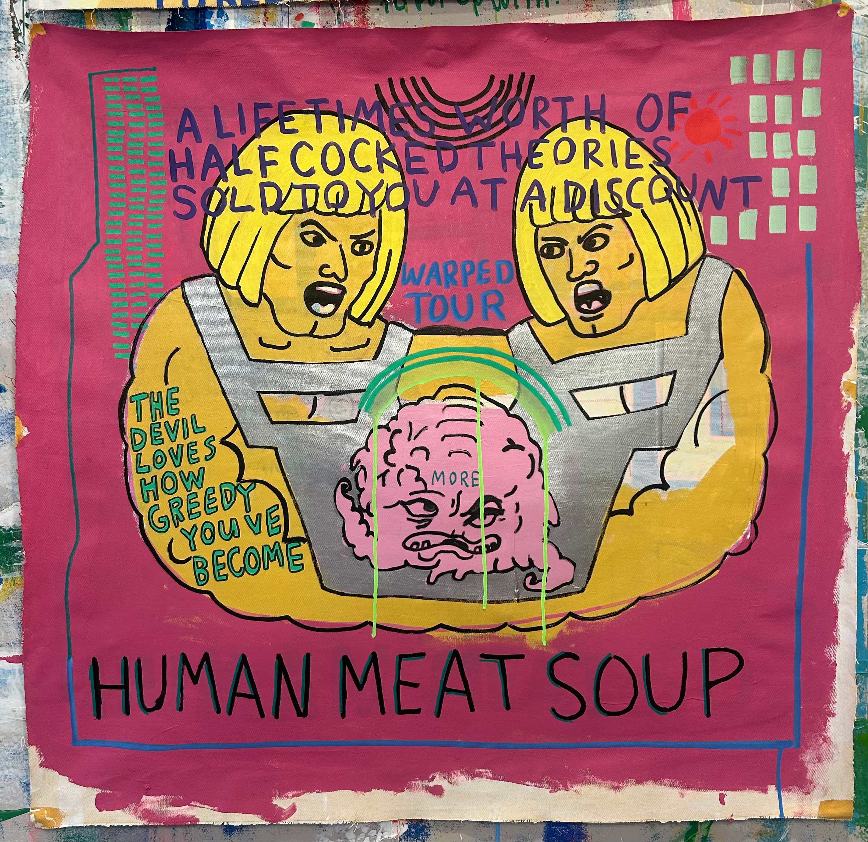 He-Man Krang - Human Meat Soup