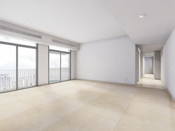 Sky Habitat Empty Living Room