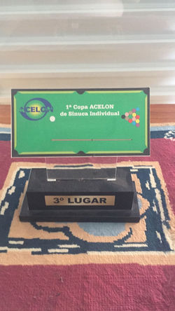Troféu 3 lugar 1 copa Acelon2