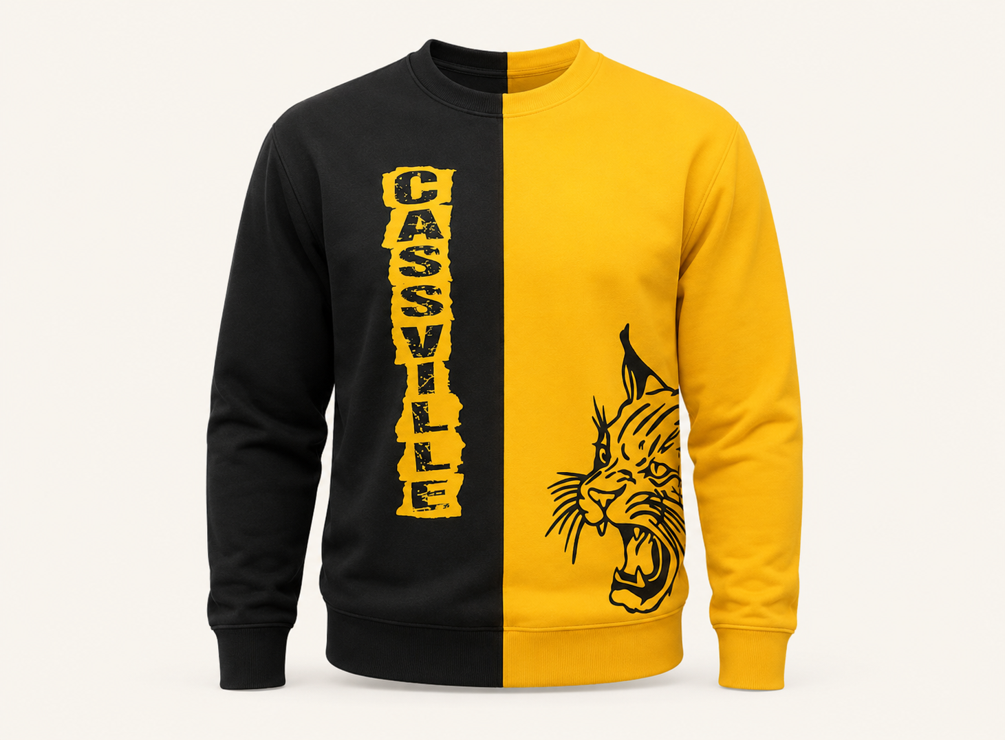 Two toned sweatshirt