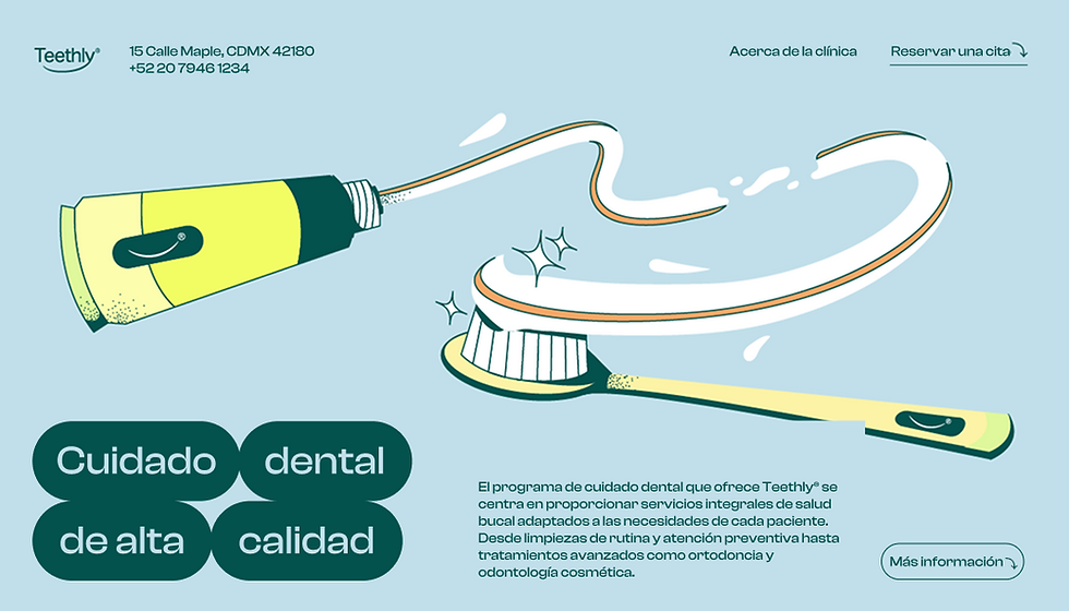 Como crear una pagina web de clinica dental