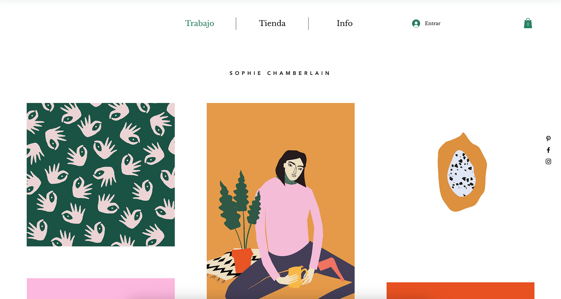 plantilla web para portafolio